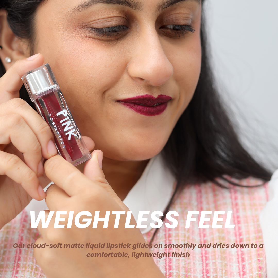 02 Dark Romance (Dark Mauve) | Matte Liquid Lipstick