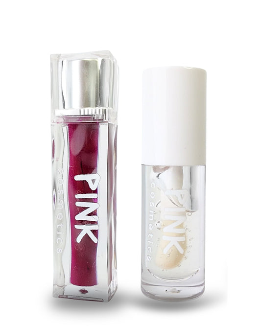 Glossed In Romance Duo | Dark Romance Matte Liquid Lipstick & Water Lip Gloss Combo Set