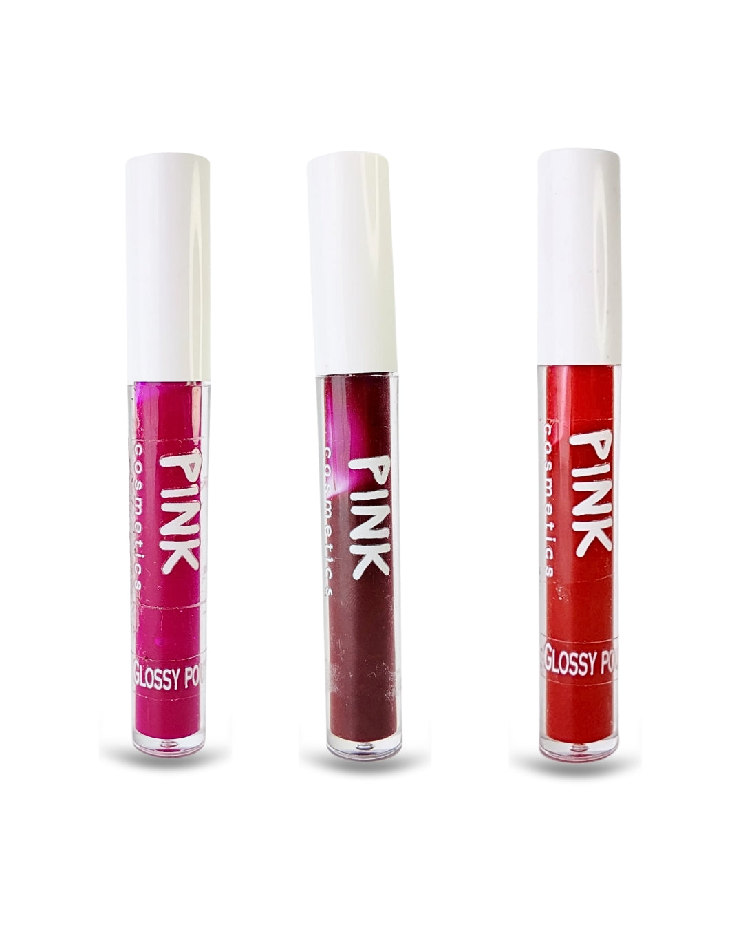 Spill The Gloss Trio | Gemstone, GrapeWine & Scarlett Lip Combo Set Of 3