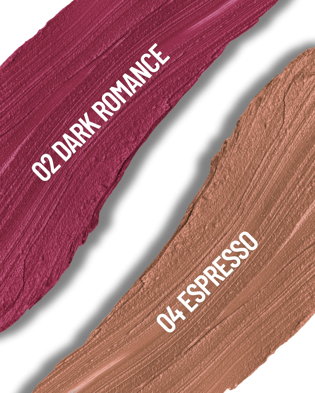 Lip Me Up, Buttercup Duo | Dark Romance (Mauve) Matte liquid Lipstick & Espresso (Cool Nude Brown) Matte Liquid Lipstick Combo Set