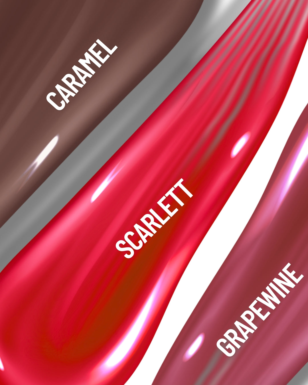 Mood Munchies Trio | Caramel, GrapeWine & Scarlett Lip Combo Set Of 3